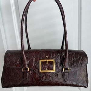 Brahmin Dayan Satchel Ganache Vanderbilt Leather $385